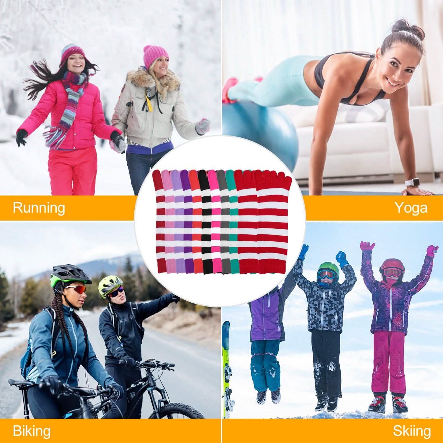 6-Pair: 5 Toes Socks Soft Breathable Ankle Socks Women's Socks & Hosiery - Tophatter Daily Deals