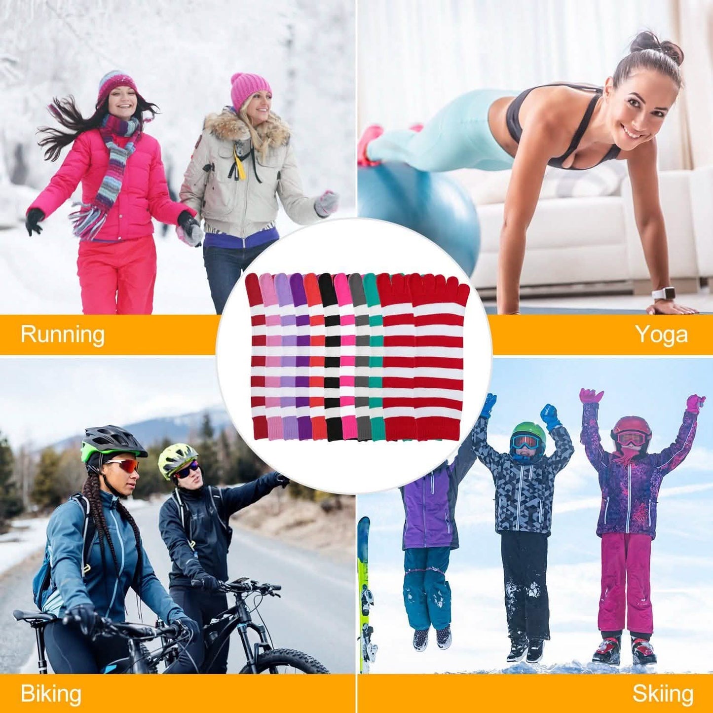 6-Pair: 5 Toes Socks Soft Breathable Ankle Socks Women's Socks & Hosiery - Tophatter Daily Deals