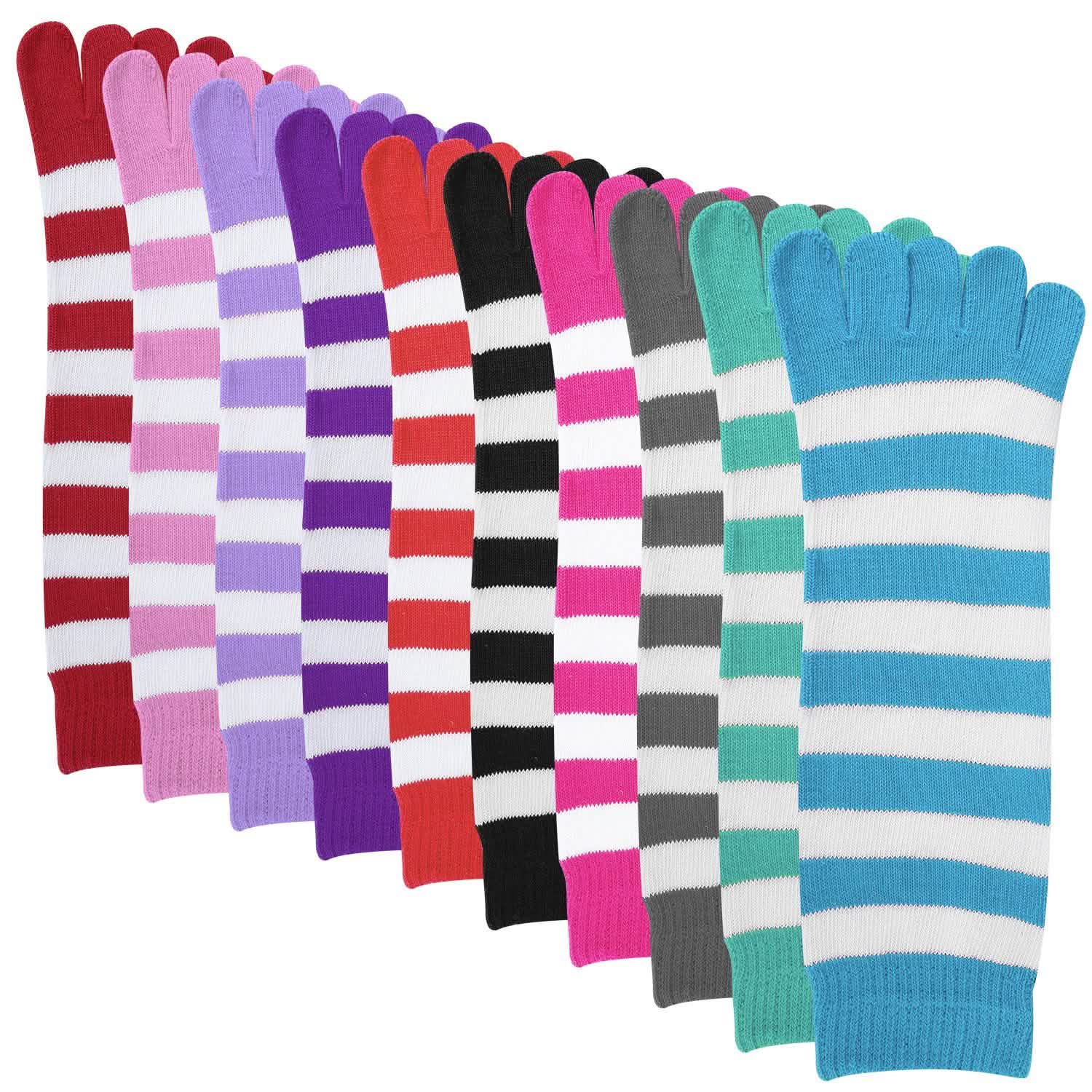 6-Pair: 5 Toes Socks Soft Breathable Ankle Socks Women's Socks & Hosiery - Tophatter Daily Deals