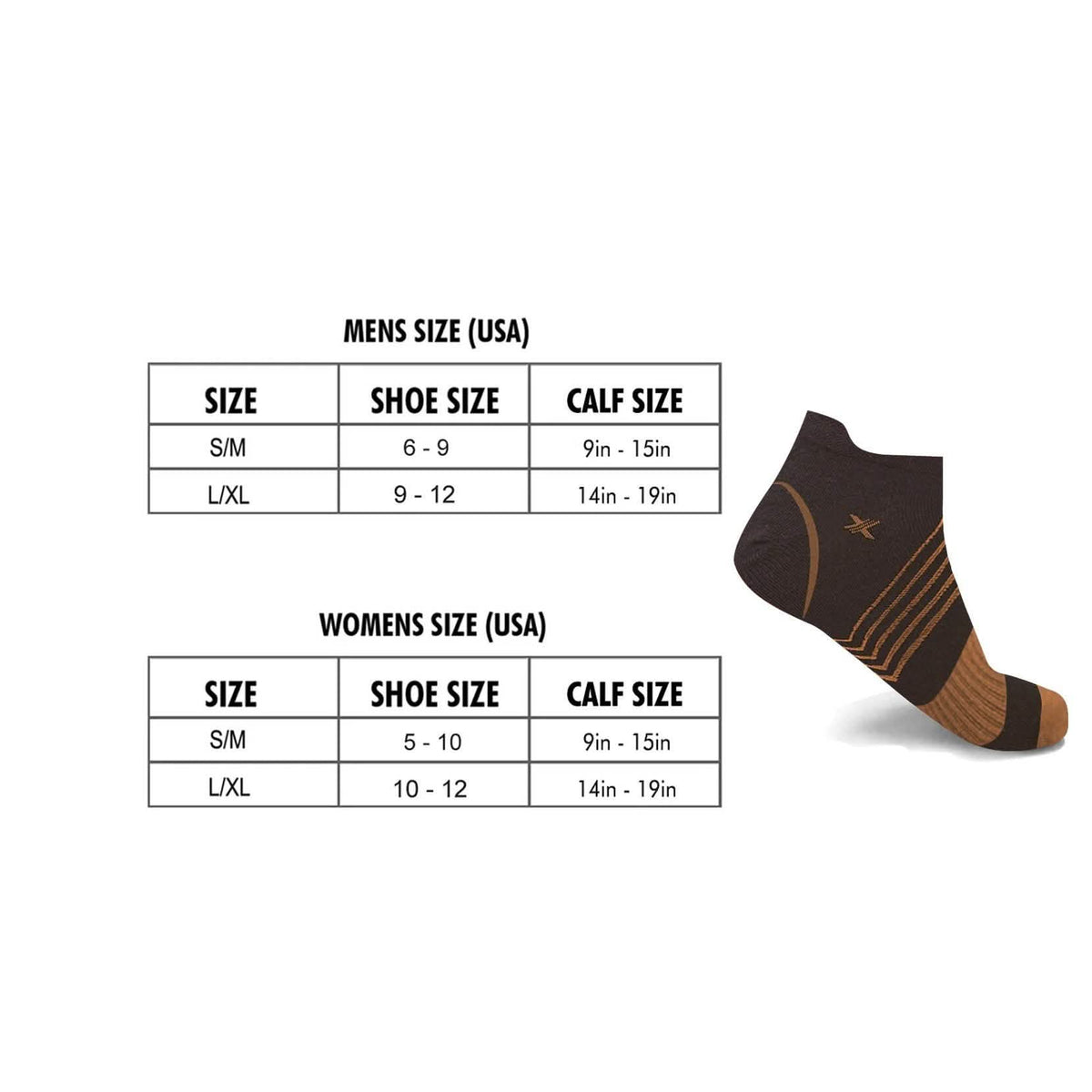 6-Pairs: Ultra V-Striped Ankle Compression Socks Health & Wellness - Tophatter Daily Deals