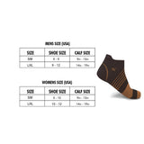 6-Pairs: Ultra V-Striped Ankle Compression Socks Health & Wellness - Tophatter Daily Deals