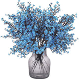 6-Piece: Baby's Breath Artificial Gypsophila Bouquet Blue Furniture & Decor - Tophatter Daily Deals