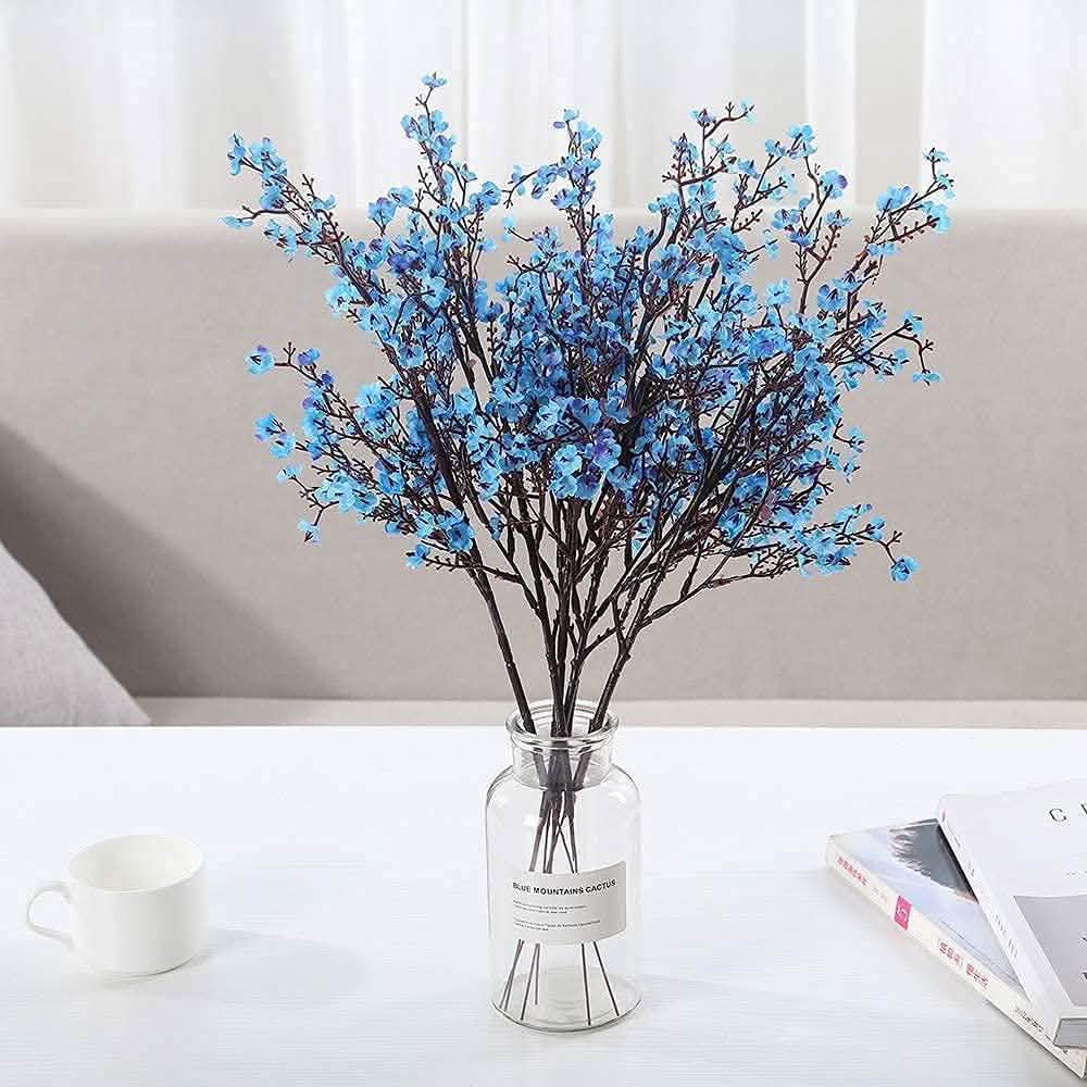 6-Piece: Baby's Breath Artificial Gypsophila Bouquet Furniture & Decor - Tophatter Daily Deals