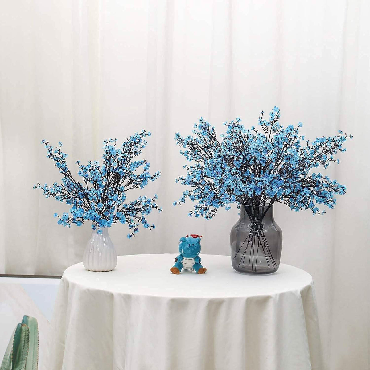 6-Piece: Baby's Breath Artificial Gypsophila Bouquet Furniture & Decor - Tophatter Daily Deals