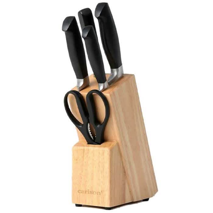 6-Piece: Carlson-Knive Set Kitchen Tools & Gadgets - Tophatter Daily Deals