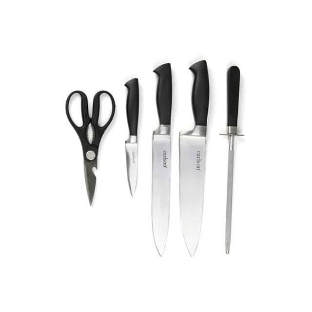 6-Piece: Carlson-Knive Set Kitchen Tools & Gadgets - Tophatter Daily Deals