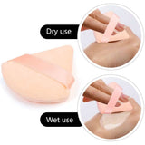 6-Piece: Face Soft Triangle Powder Puff Beauty & Personal Care - Tophatter Daily Deals