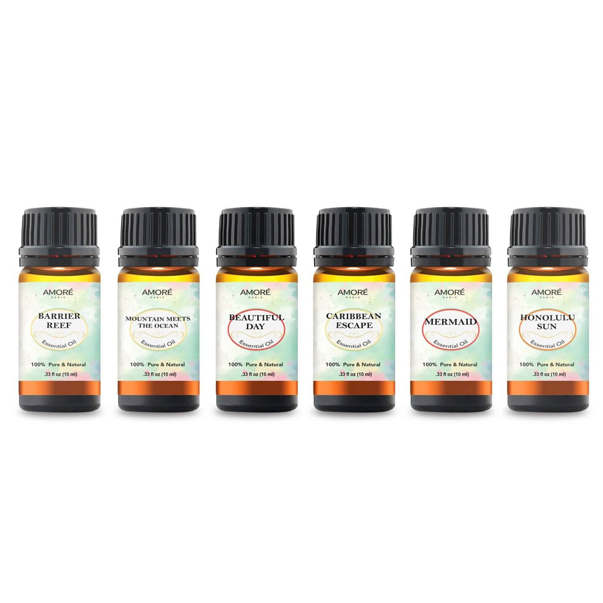 6-Piece: Island Gateway Pure Aromatherapy Essential Oil Set Health & Wellness - Tophatter Daily Deals