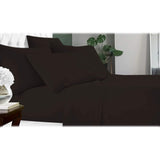 6-Piece: Luxury Home Cool Bamboo-Fiber Sheet Set Chocolate Bedding - Tophatter Daily Deals