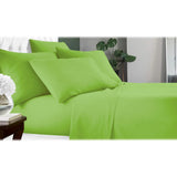 6-Piece: Luxury Home Cool Bamboo-Fiber Sheet Set Mint Green Bedding - Tophatter Daily Deals