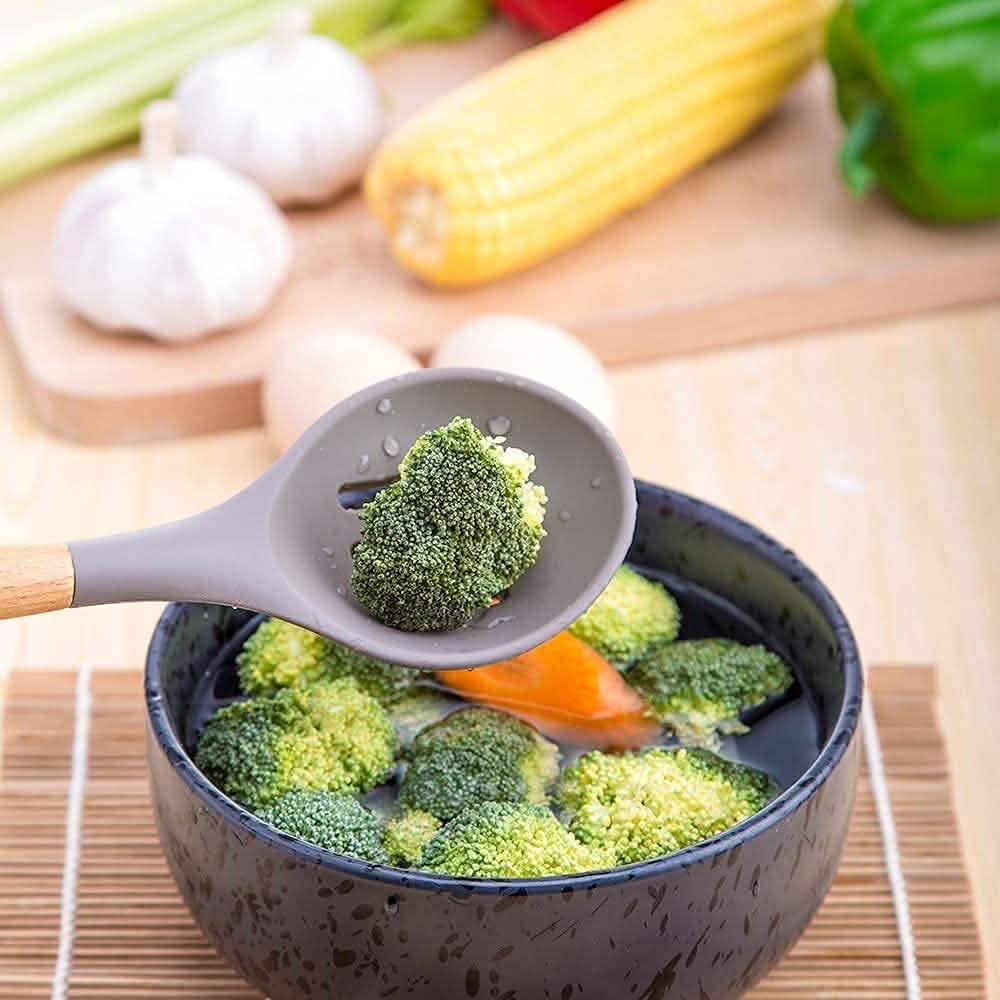 6-Piece: Maphyton Nonstick Silicone Cooking Utensils Set Kitchen Tools & Gadgets - Tophatter Daily Deals