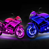 6-Piece: Motorcycle LED Light Strips Automotive - Tophatter Daily Deals