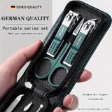 6-Piece: Nail Clipper Set with Zipper Travel Case Beauty & Personal Care - Tophatter Daily Deals