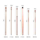 6-Piece: Portable Stainless Steel Ear Pick Set Beauty & Personal Care - Tophatter Daily Deals