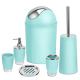 6-Piece Set: Bathroom Accessories Aqua Bath - Tophatter Daily Deals