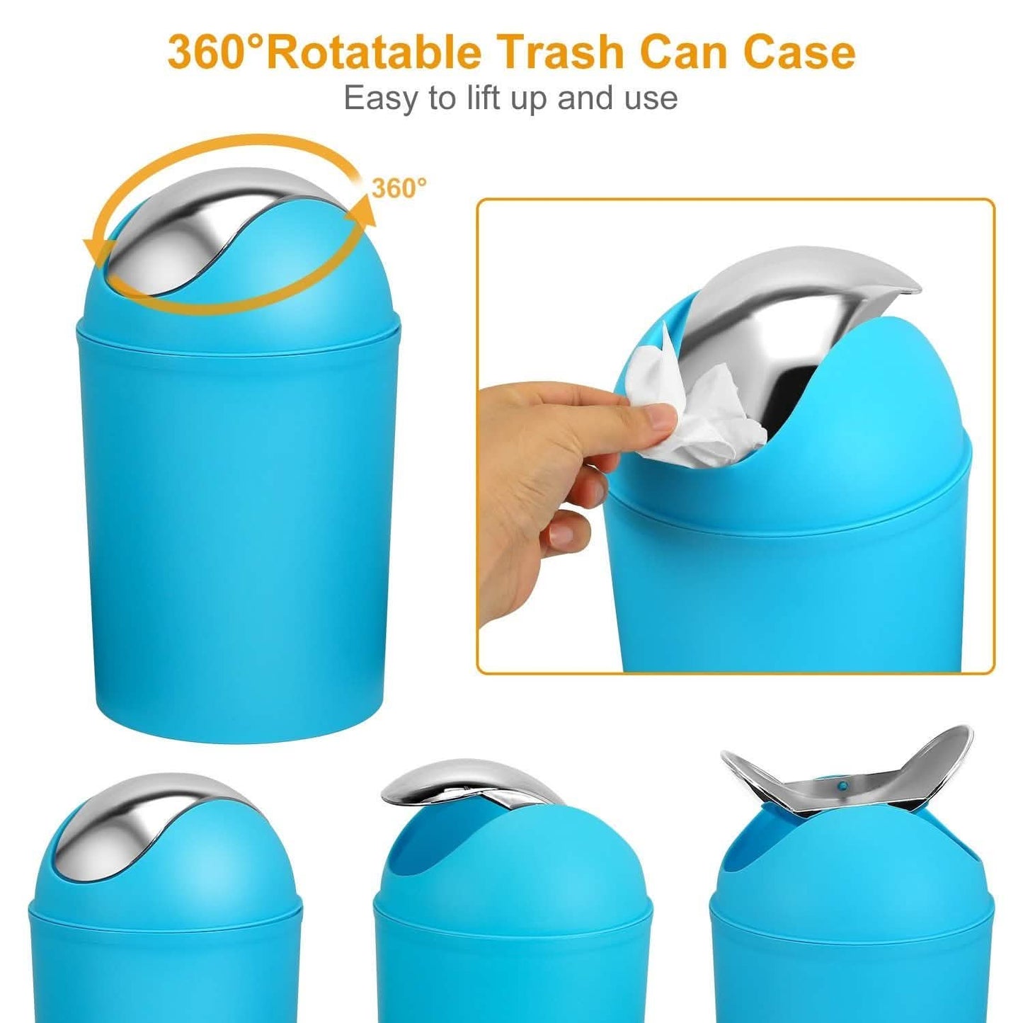 6-Piece Set: Bathroom Accessories Bath - Tophatter Daily Deals