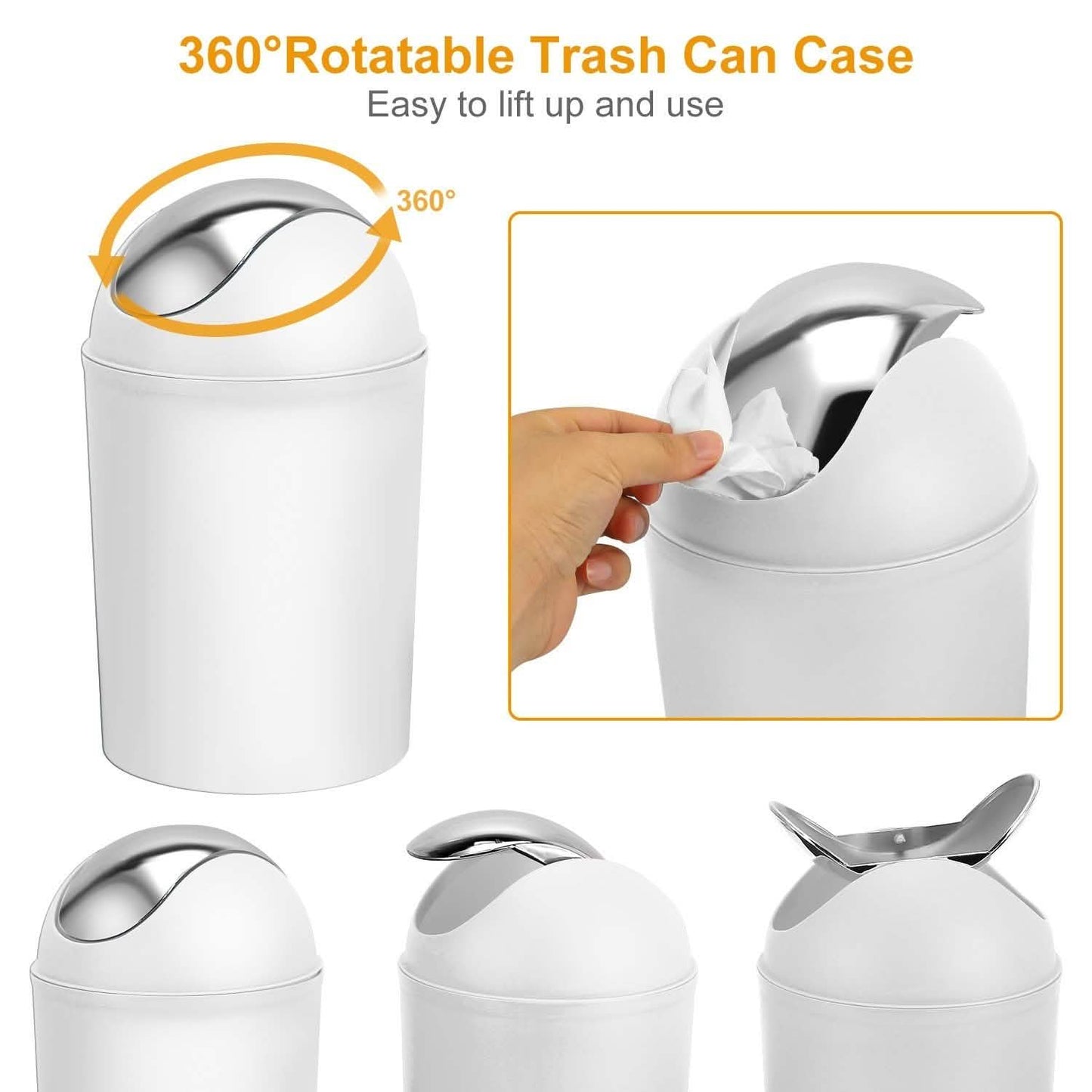 6-Piece Set: Bathroom Accessories Bath - Tophatter Daily Deals