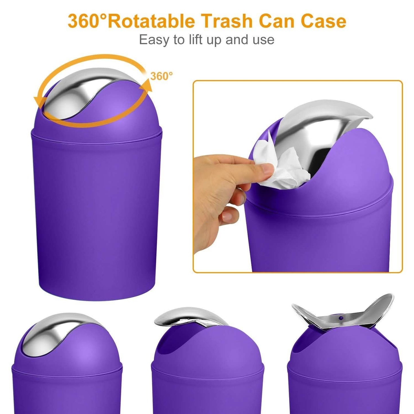 6-Piece Set: Bathroom Accessories Bath - Tophatter Daily Deals