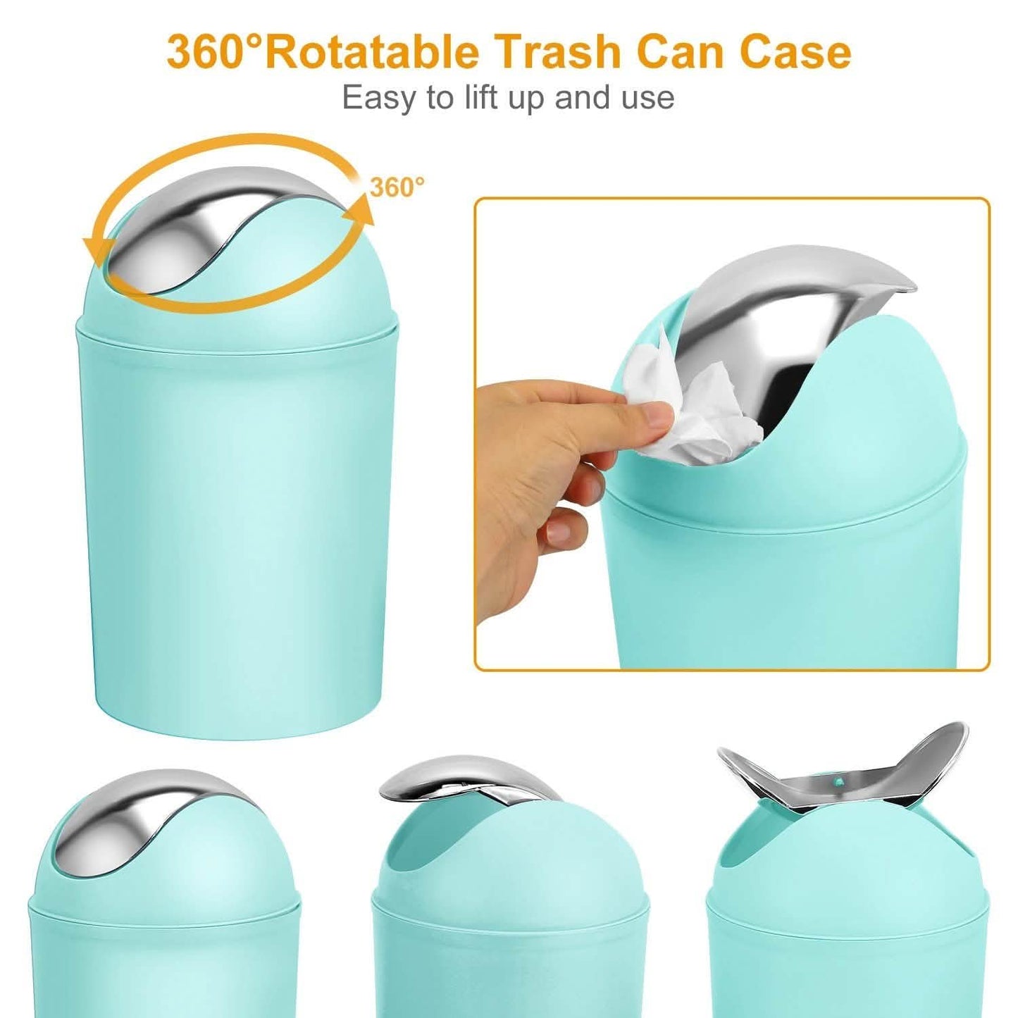 6-Piece Set: Bathroom Accessories Bath - Tophatter Daily Deals