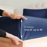 6-Piece Set: Hotel Luxury Bed Sheets Bedding - Tophatter Daily Deals