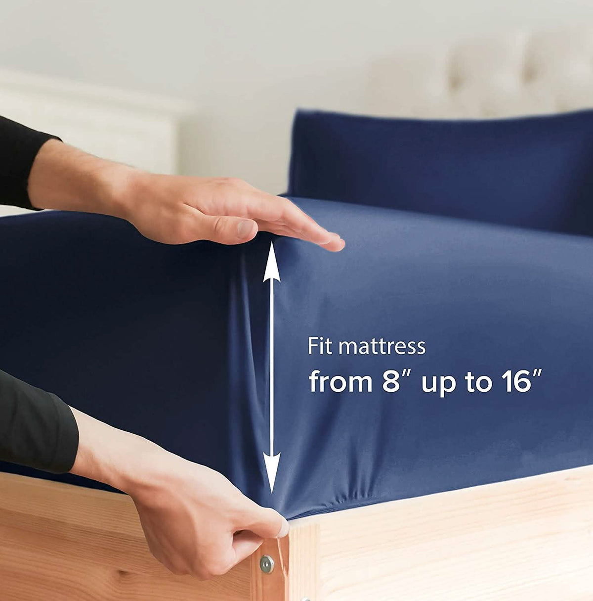 6-Piece Set: Hotel Luxury Bed Sheets Bedding - Tophatter Daily Deals