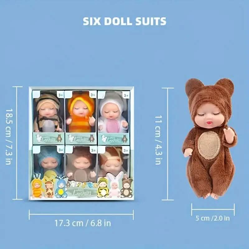 6-Piece Set: Princess Doll Gift Box Toys & Games - Tophatter Daily Deals