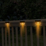 6-Piece: Solar Powered Acrylic Bubbles Decorative Deck Lights Outdoor Lighting - Tophatter Daily Deals