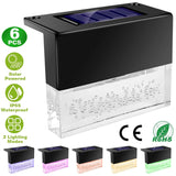 6-Piece: Solar Powered Acrylic Bubbles Decorative Deck Lights Outdoor Lighting - Tophatter Daily Deals