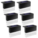 6-Piece: Solar Powered Acrylic Bubbles Decorative Deck Lights Outdoor Lighting - Tophatter Daily Deals