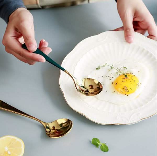 6-Piece: Stainless Steel Spoon Wine & Dining - Tophatter Daily Deals