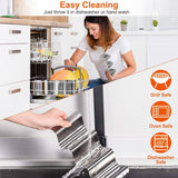6-Piece: Stainless Steel Taco Holders Kitchen Tools & Gadgets - Tophatter Daily Deals