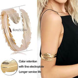6-Piece: Women's Arm Band Cuff Bracelet Bracelets - Tophatter Daily Deals