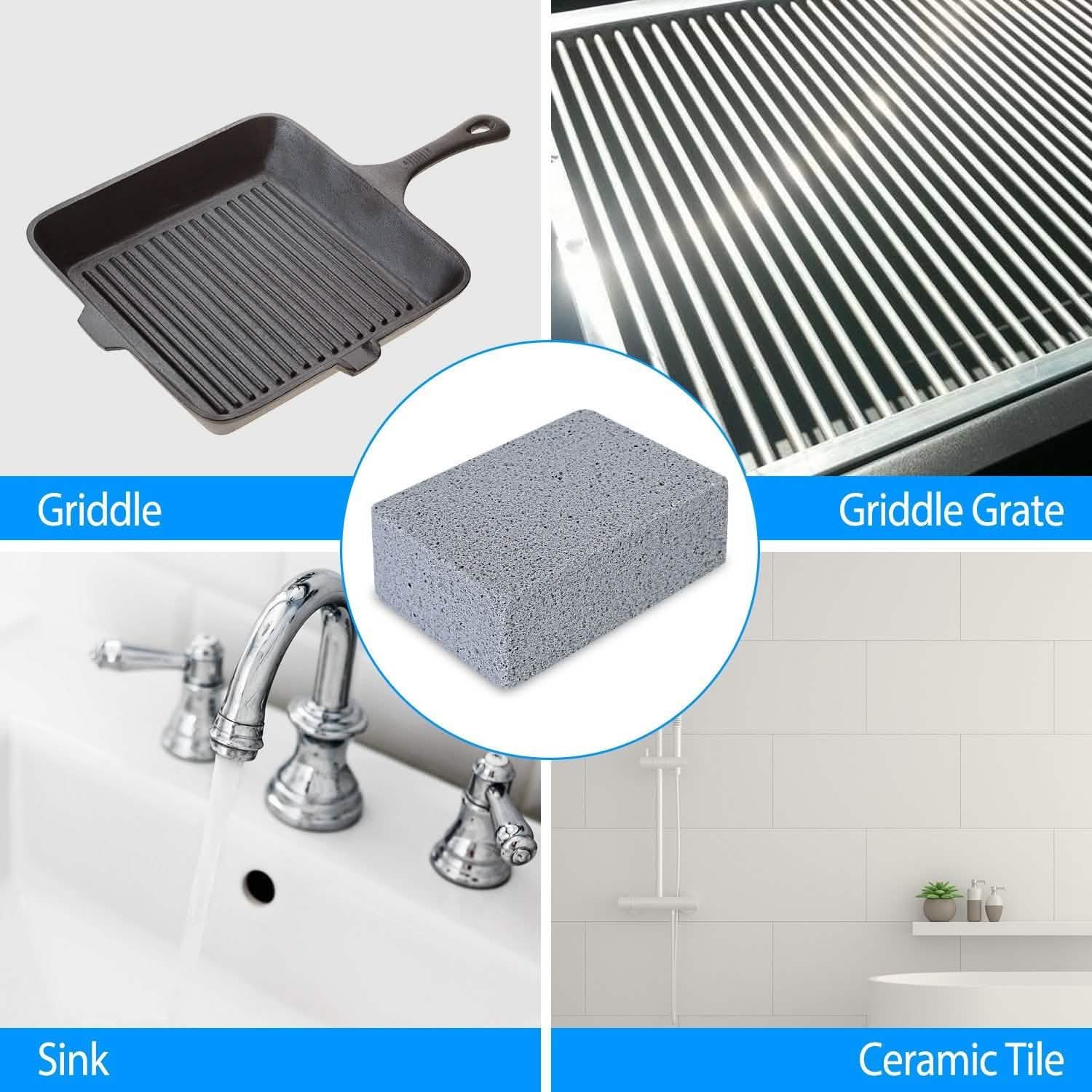 6-Pieces: Grill Griddles Cleaning Block Kitchen Tools & Gadgets - Tophatter Daily Deals