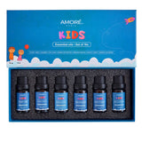 6-Pieces Set: Natural Aromatherapy Kids Safe Essential Oils Starter Set Health & Wellness - Tophatter Daily Deals