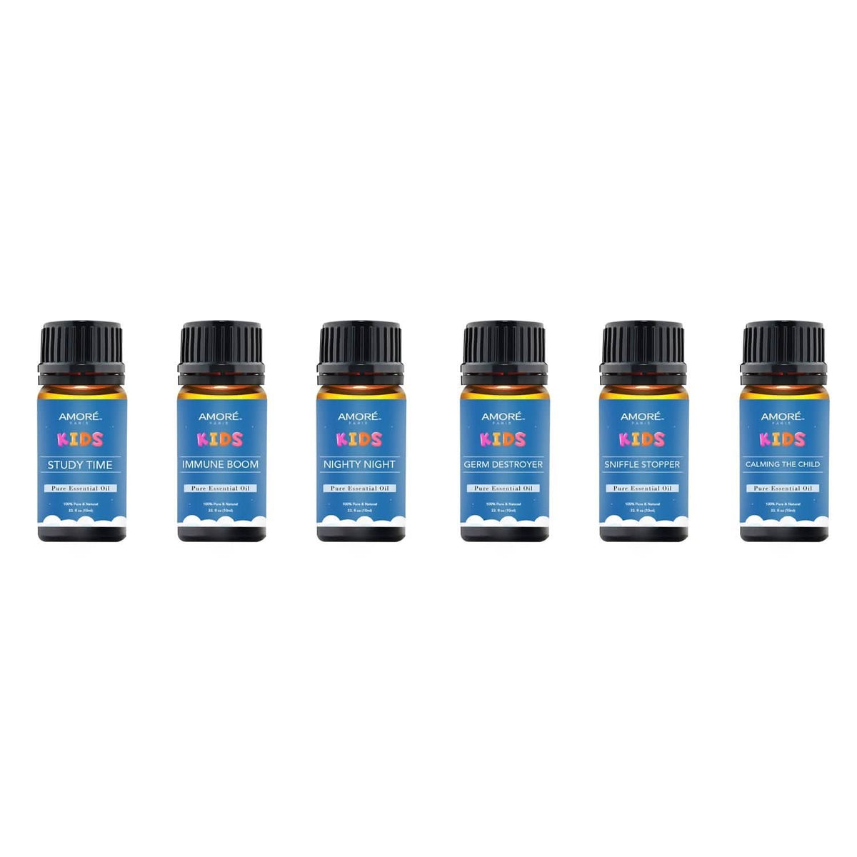 6-Pieces Set: Natural Aromatherapy Kids Safe Essential Oils Starter Set Health & Wellness - Tophatter Daily Deals