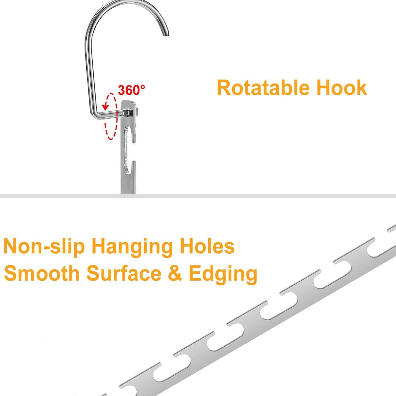 6-Pieces: Space Saving Clothes Hanger Storage & Organization - Tophatter Daily Deals