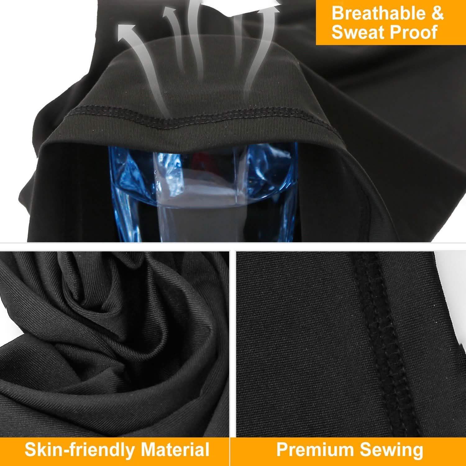 6-Pieces: Summer Neck Gaiter UV Sunscreen Protection Face Mask Face Masks & PPE - Tophatter Daily Deals