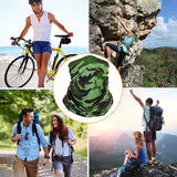 6-Pieces: Summer Neck Gaiter UV Sunscreen Protection Face Mask Scarf Face Masks & PPE - Tophatter Daily Deals