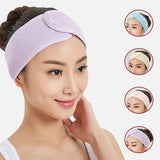 6-Pieces: Women's Face Wash Bath Makeup Hairband Beauty & Personal Care - Tophatter Daily Deals