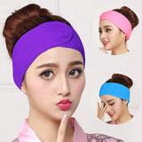 6-Pieces: Women's Face Wash Bath Makeup Hairband Beauty & Personal Care - Tophatter Daily Deals