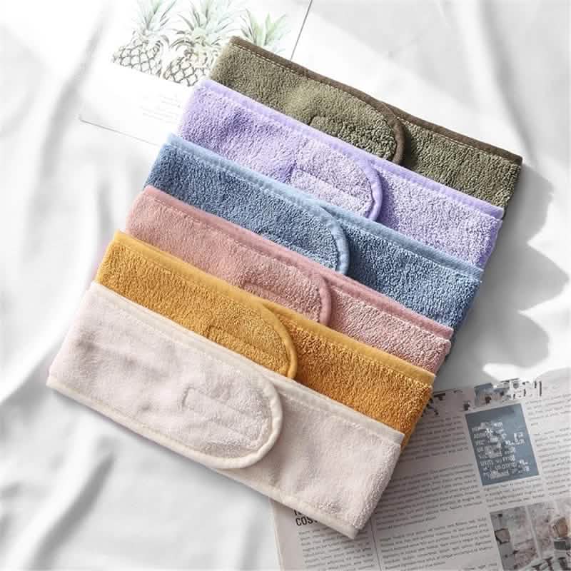 6-Pieces: Women's Face Wash Bath Makeup Hairband Beauty & Personal Care - Tophatter Daily Deals