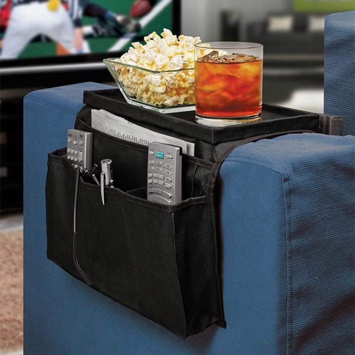 6-Pocket Armrest Couch Organizer Everything Else - Tophatter Daily Deals