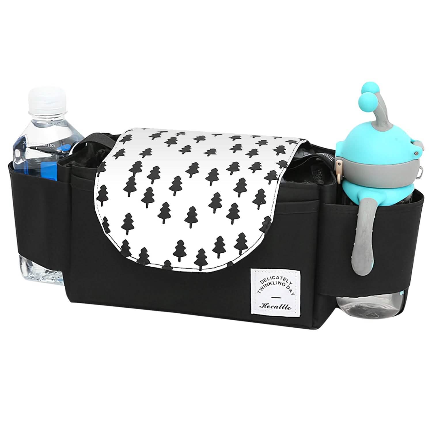 6-Pockets Baby Trolley Bag with Cup Holder Baby Gear - Tophatter Daily Deals