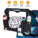 6-Pockets Baby Trolley Bag with Cup Holder Baby Gear - Tophatter Daily Deals