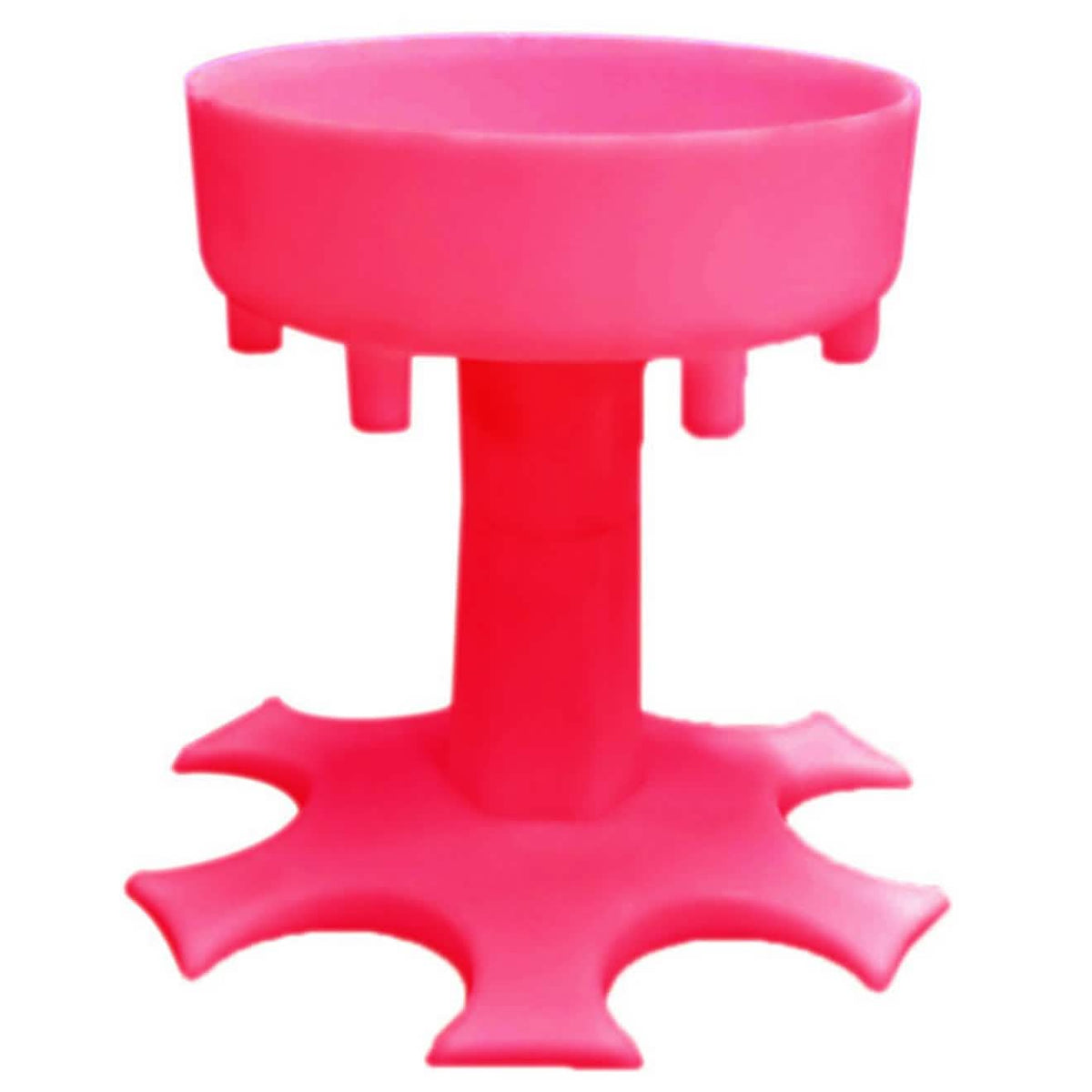 6 Shot Glass Dispenser and Holder Pink Wine & Dining - Tophatter Daily Deals