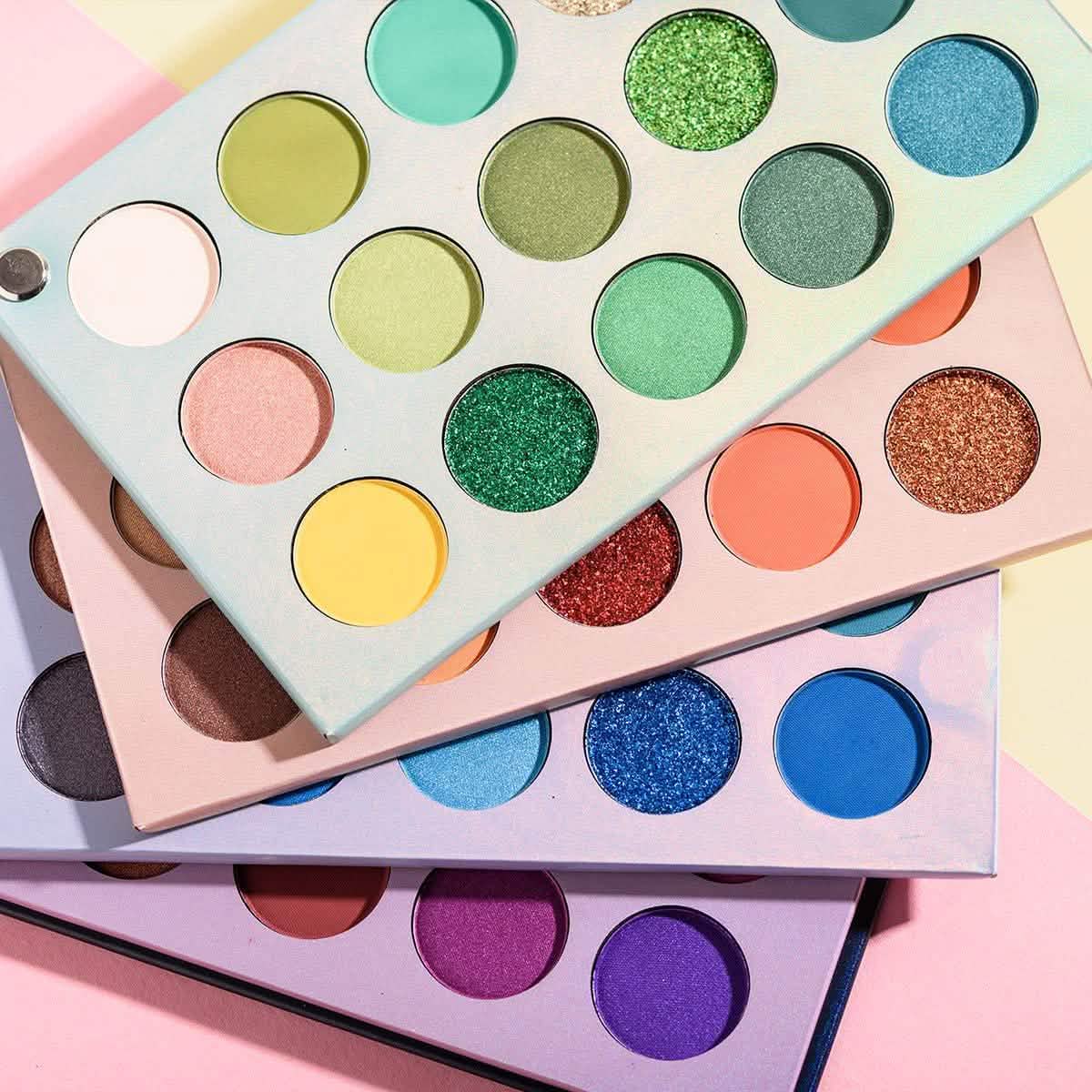 60 Colors Eyeshadow Palette 4-in-1 Color Board Makeup Palette Set Beauty & Personal Care - Tophatter Daily Deals