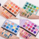60 Colors Eyeshadow Palette 4-in-1 Color Board Makeup Palette Set Beauty & Personal Care - Tophatter Daily Deals