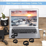 60-Pack: 6 Inches Reusable Cable Ties School, Office & Art Supplies - Tophatter Daily Deals