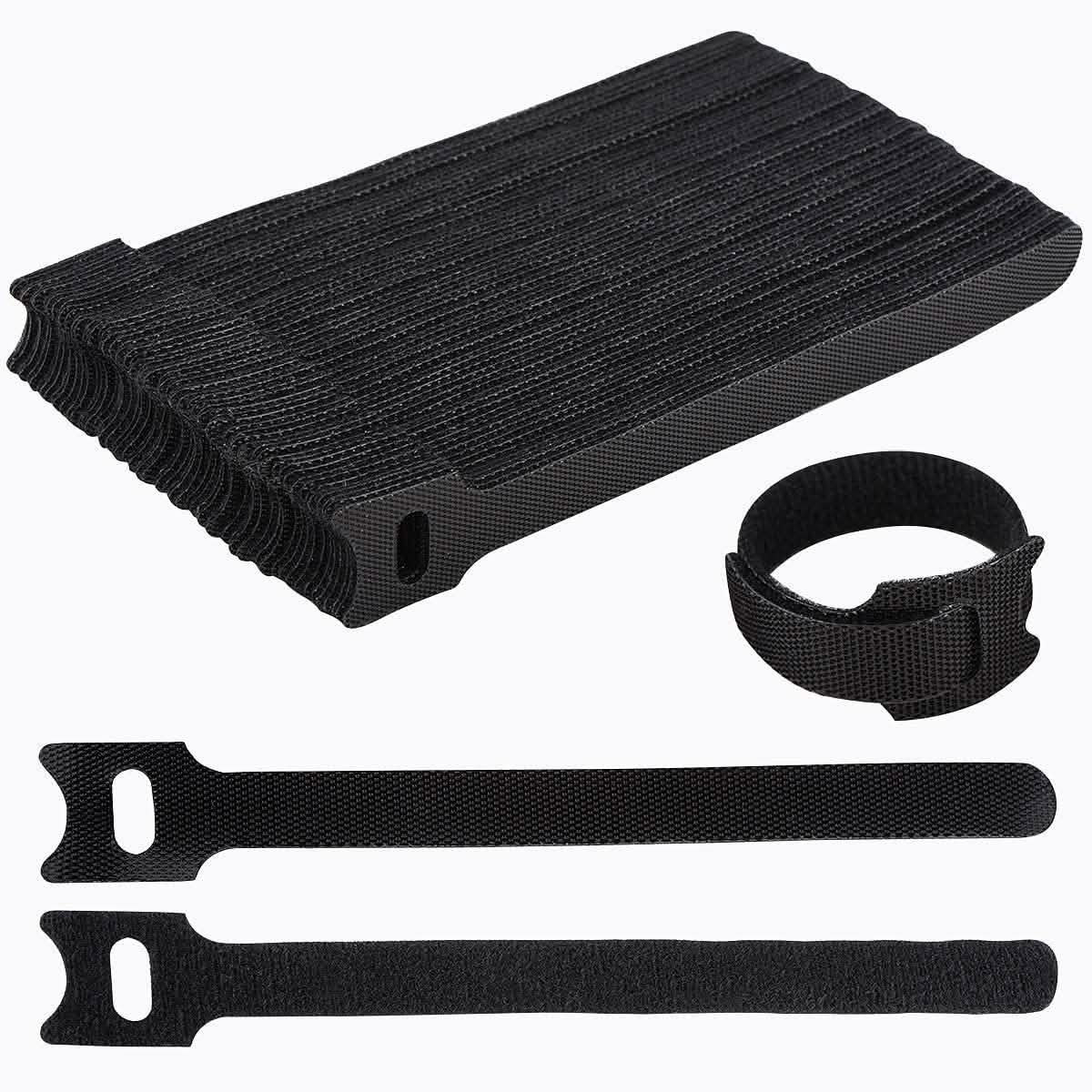 60-Pack: 6 Inches Reusable Cable Ties School, Office & Art Supplies - Tophatter Daily Deals