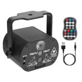 60 Pattern Laser Stage Light Sound Indoor Lighting - Tophatter Daily Deals